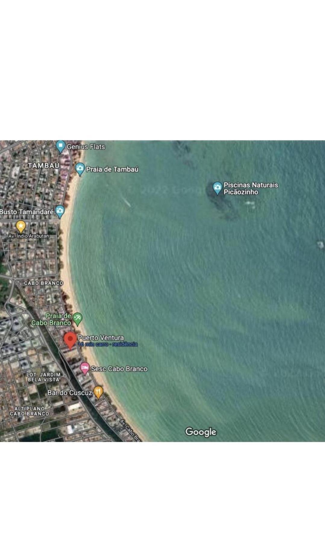 Апартаменты Flat Beira Mar Do Cabo Branco Жуан-Песоа Экстерьер фото